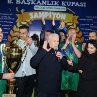 Başkanlık Kupası’nın sahibi ‘Amazonlar’ ve ‘Spor İşleri’ 