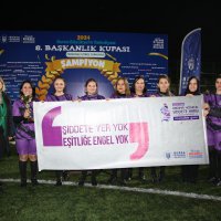 Başkanlık Kupası’nın sahibi ‘Amazonlar’ ve ‘Spor İşleri’ 