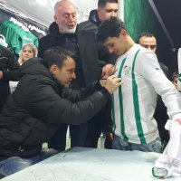 Bursaspor, ‘Yeni Yıl Meydanı’nda taraftarla buluştu 