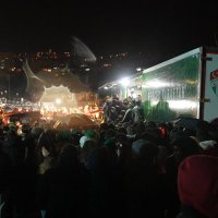 Bursaspor, ‘Yeni Yıl Meydanı’nda taraftarla buluştu 