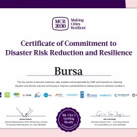Bursa Büyükşehir’den ‘dirençli kent’ için uluslararası işbirliği 