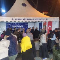 Büyükşehir’den Berat Kandili’nde tatlı ikramı 