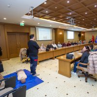 Büyükşehir personeline ilk yardım eğitimi 