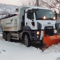 Büyükşehir karla mücadeleye hazır 