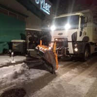 Büyükşehir’den karla mücadelede yoğun mesai 