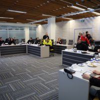 AKOM'da arama kurtarma ekipleri ile istişare toplantısı 