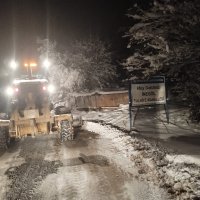 Büyükşehir, karla mücadelede gece gündüz sahada 