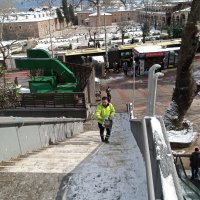 Büyükşehir, karla mücadelede gece gündüz sahada 