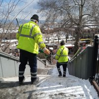Büyükşehir, karla mücadelede gece gündüz sahada 