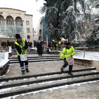 Büyükşehir, karla mücadelede gece gündüz sahada 
