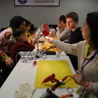 Çocuklar, Büyükşehir’le bilim yolculuğuna çıktı 