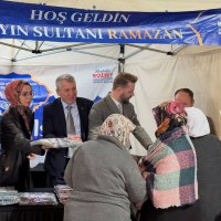 Harmancık’ta iftar bereketi 