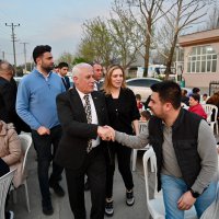 Başkan Bozbey, doğduğu mahallede iftara katıldı 