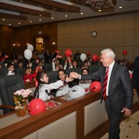 Büyükşehir Meclisi’nde söz çocukların 