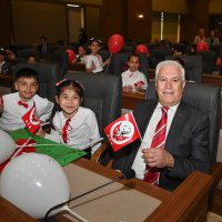 Büyükşehir Meclisi’nde söz çocukların 