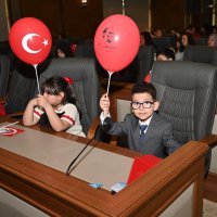 Büyükşehir Meclisi’nde söz çocukların 