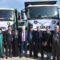 Bursa Büyükşehir’den çiftçiye büyük destek: Üreticiler sulama borularına kavuştu 