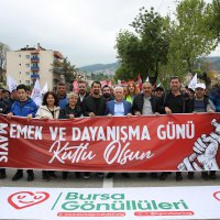 Bursa’da 1 Mayıs coşkusu 