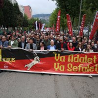 Bursa’da 1 Mayıs coşkusu 