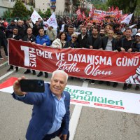 Bursa’da 1 Mayıs coşkusu 