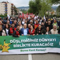 Bursa’da 1 Mayıs coşkusu 