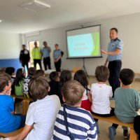 Büyükşehir zabıtasından çocuklara trafik eğitimi 