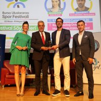 Ömer Erdoğan, Bursa Uluslararası Spor Festivali’nin konuğu oldu 