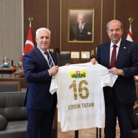 Başkan Bozbey’den KKTC Cumhurbaşkanı Ersin Tatar’a ziyaret 