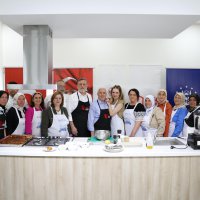 Başkan Mustafa Bozbey ve Seden Bozbey, obezite ile mücadele için mutfağa girdi 