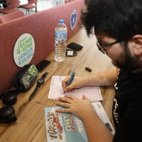 Gençlere üniversite yolunda sınav provası 