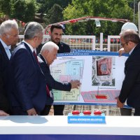 Atatürk Spor Salonu’nun temeli törenle atıldı 