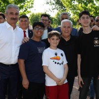 Başkan Mustafa Bozbey, gençlerle buluştu 