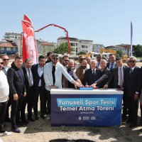 Gençler istedi, Başkan Bozbey temelini attı 