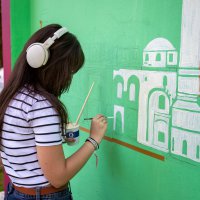 Bursa, gençlerle birlikte renkleniyor 