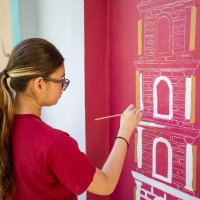 Bursa, gençlerle birlikte renkleniyor 