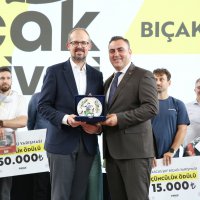 Bıçağın ustaları ödüllendirildi 