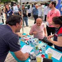 ‘Sağlık Sokağı’nda vatandaşa ücretsiz sağlık hizmeti 