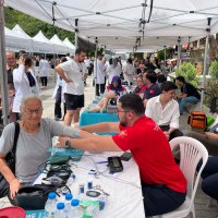 ‘Sağlık Sokağı’nda vatandaşa ücretsiz sağlık hizmeti 