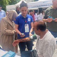 ‘Sağlık Sokağı’nda vatandaşa ücretsiz sağlık hizmeti 
