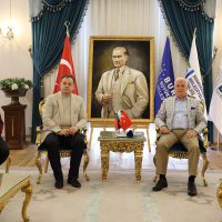 Kardeş şehir Tırnova’dan Başkan Bozbey’e ziyaret 