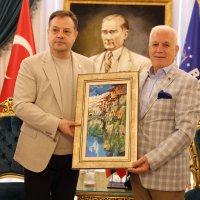 Kardeş şehir Tırnova’dan Başkan Bozbey’e ziyaret 