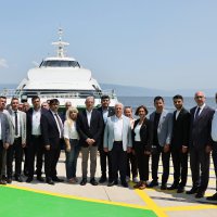 BUDO İskelesi modern yeni yüzüyle hizmete girdi 