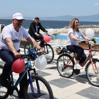 ‘Süslü Bisikletler’ ile temiz çevreye dikkat çekildi 