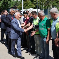 Başkan Bozbey, Büyükşehir ailesiyle bayramlaştı 