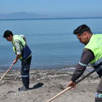 Bursa plajları yeni sezona hazırlanıyor 