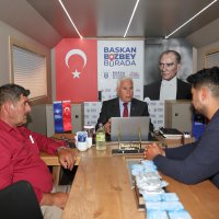 Başkan Bozbey: Çiftçimize desteklerimizi artırarak devam ettireceğiz 
