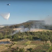 Büyükşehir’den Orhaneli’deki yangına anında müdahale 