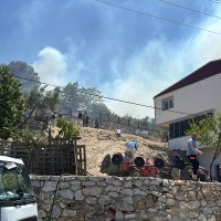 Büyükşehir’den İsmetiye’deki yangına hızlı müdahale 