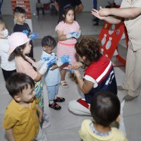 Büyükşehir’den lösemi tedavisi gören çocuklara moral 