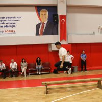 Zabıta olmak için parkurda ter döktüler 